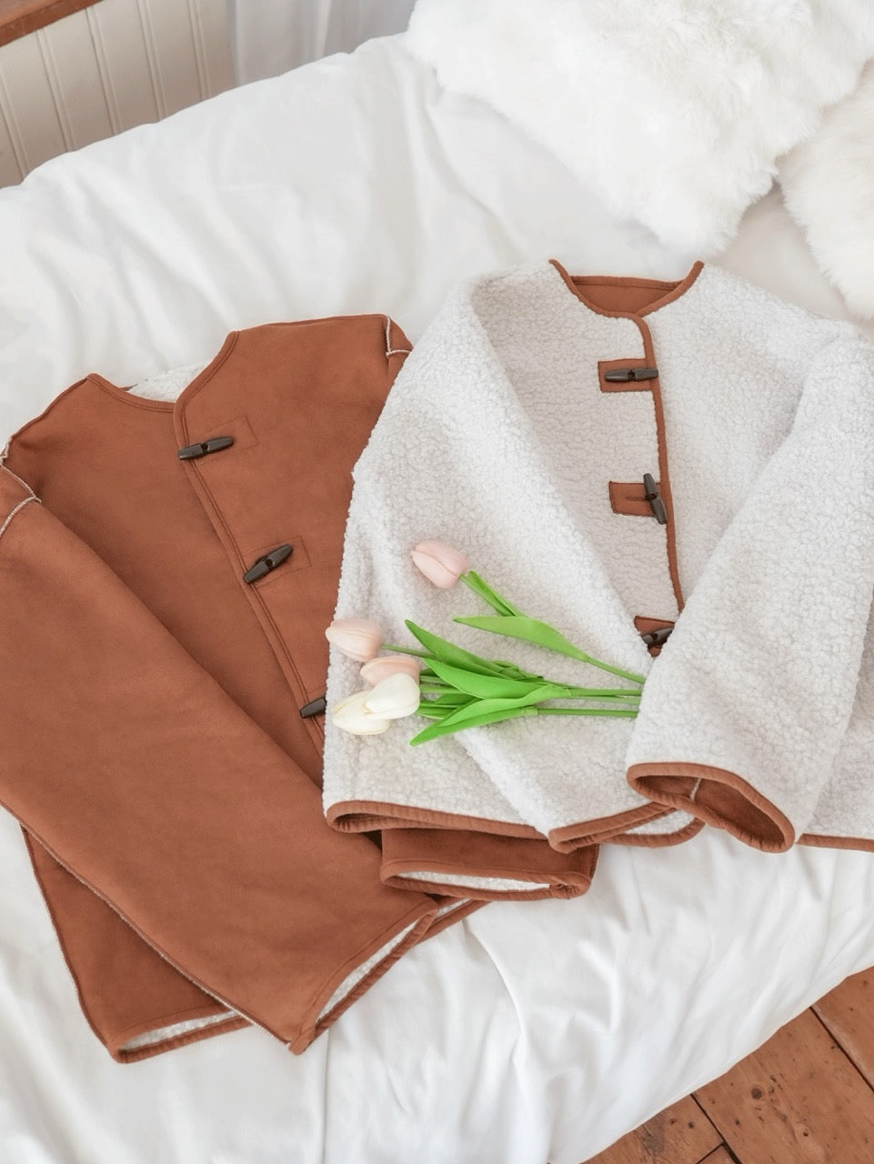 Reversible Boa Jacket