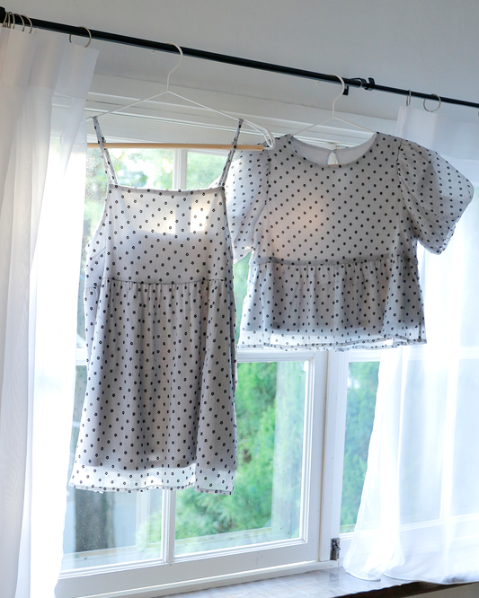 peplum mini one piece set up