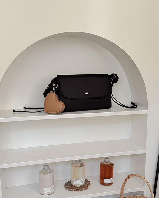 Heart pouch Keychain