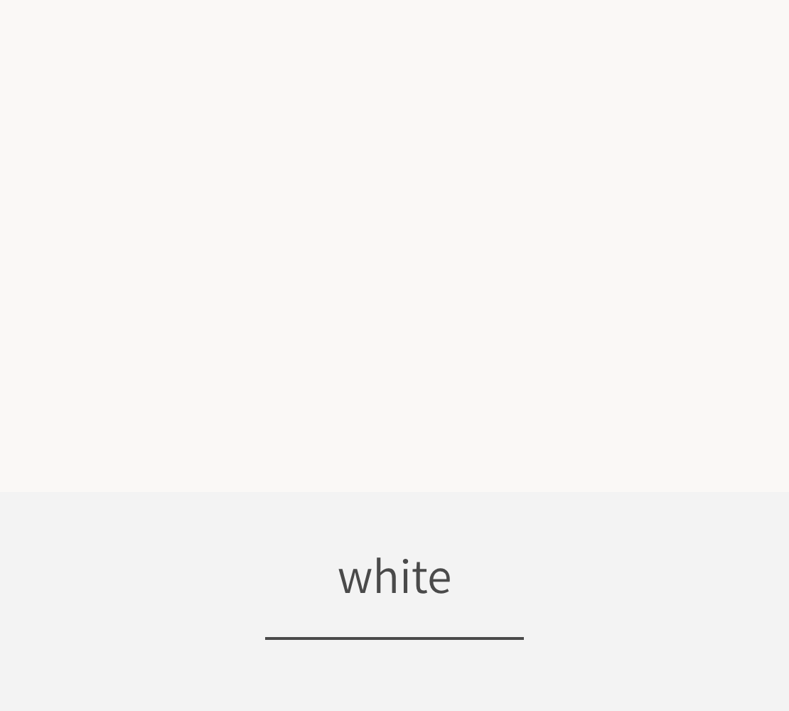 white items