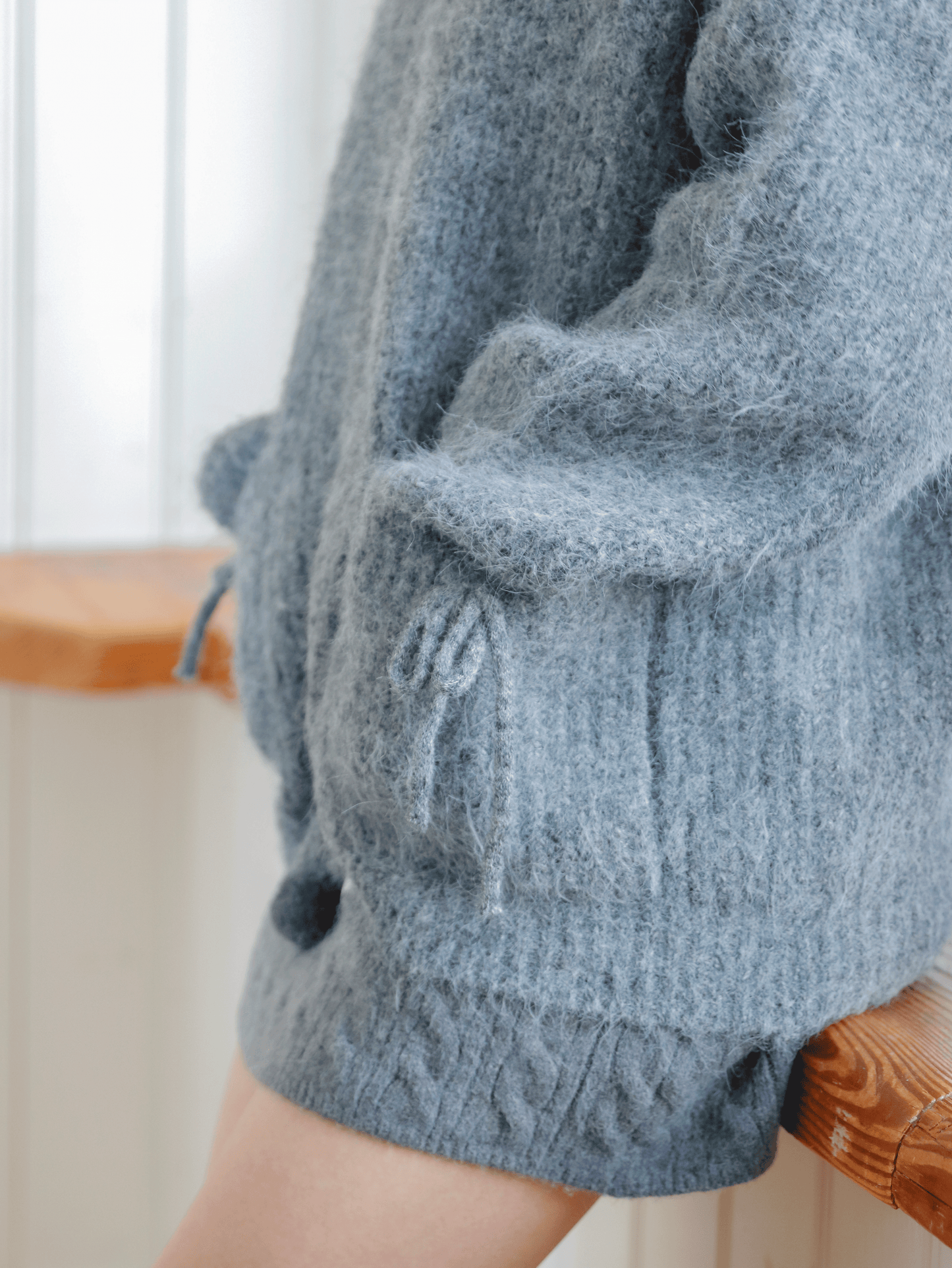 Fluffy Hoodie Knit