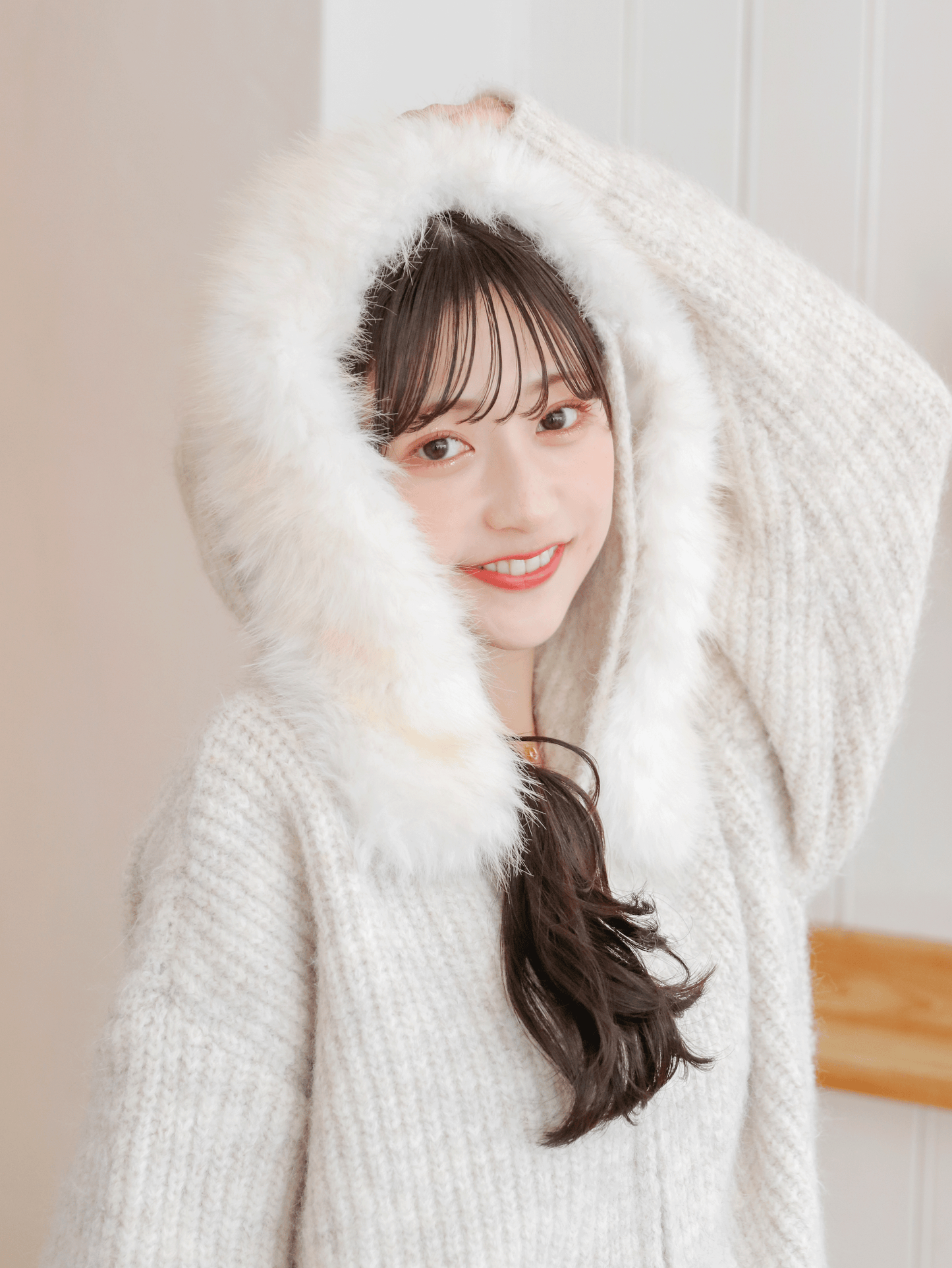 Fluffy Hoodie Knit