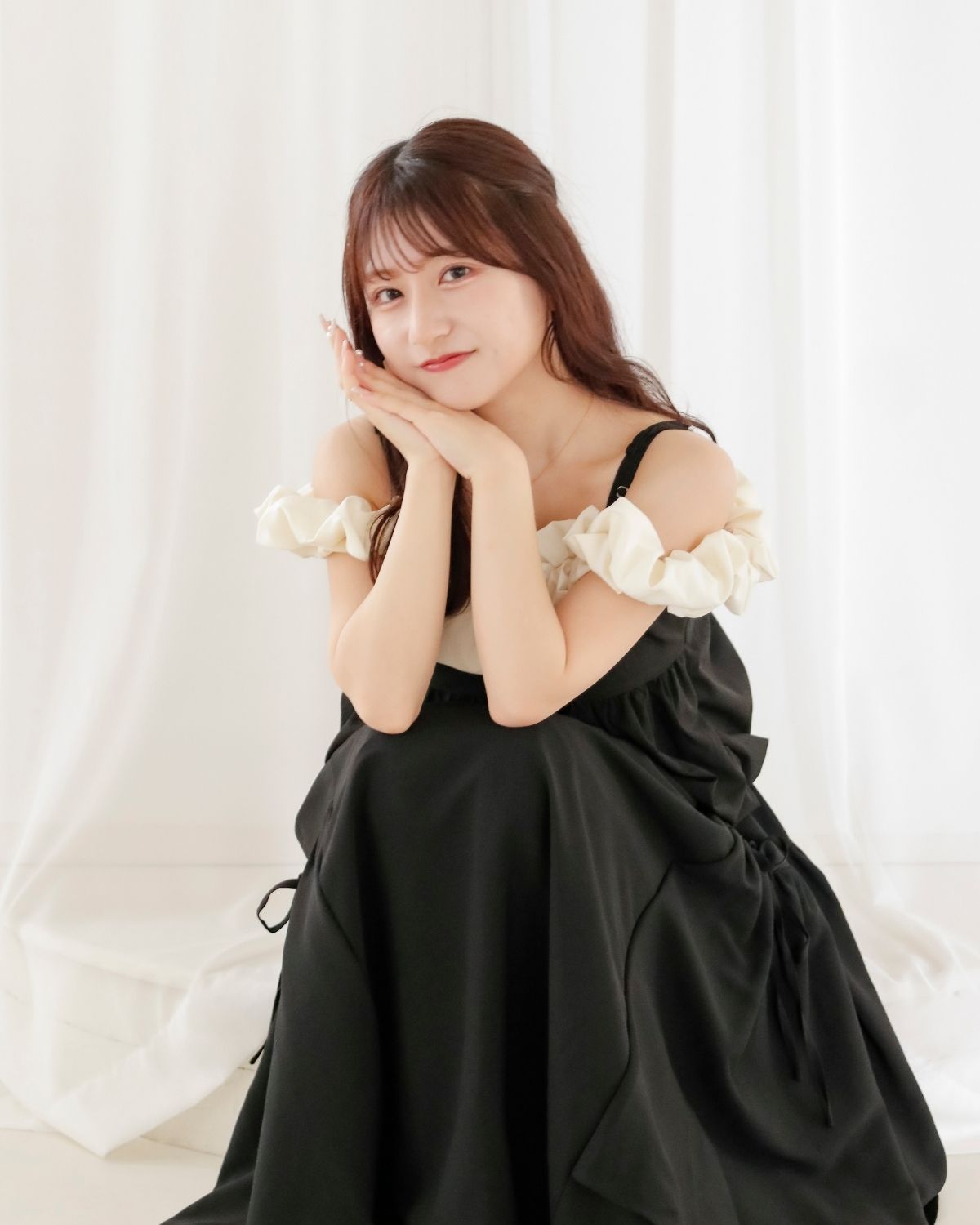 【restock】asimée tiered camisole onepiece