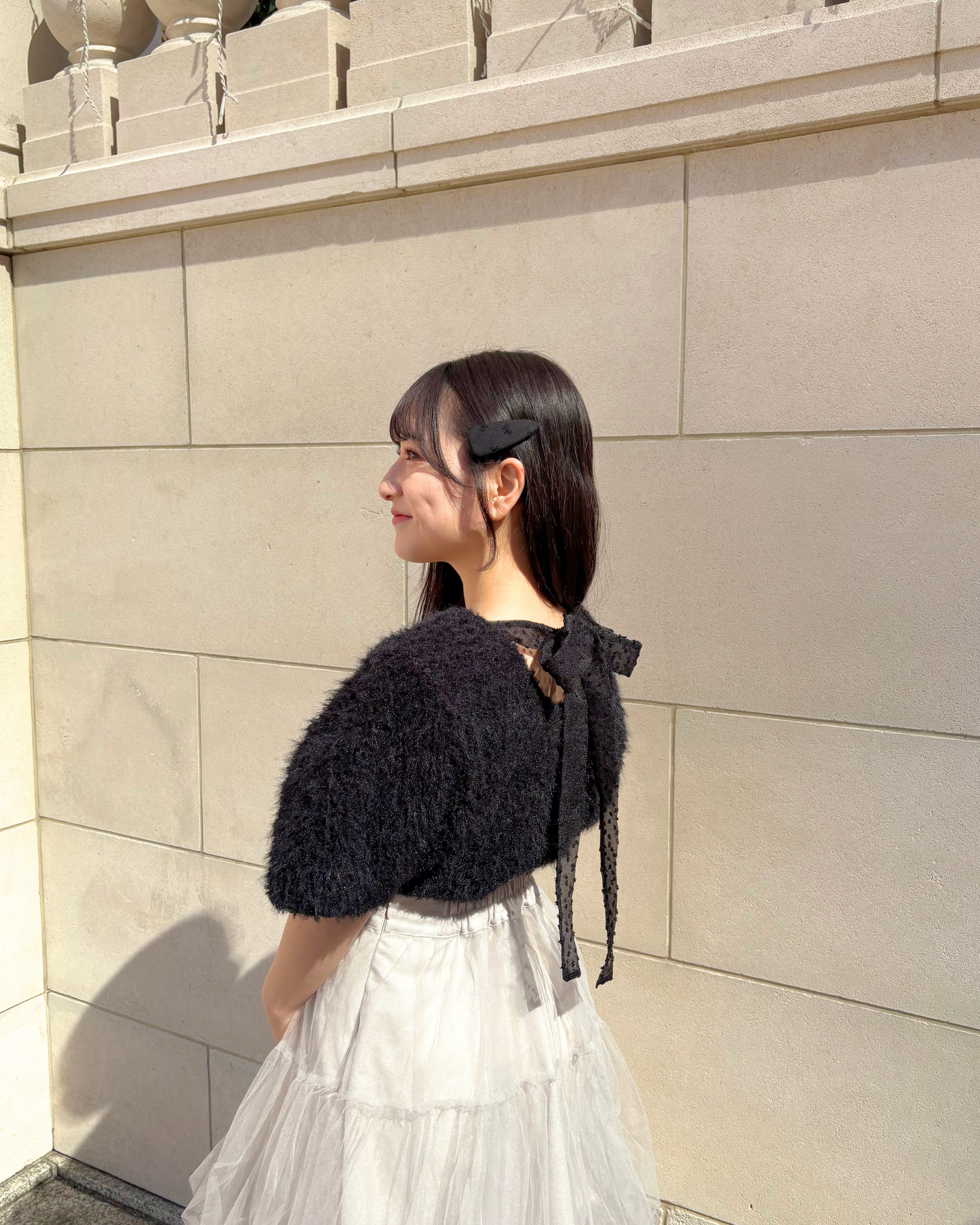 back ribbon knit