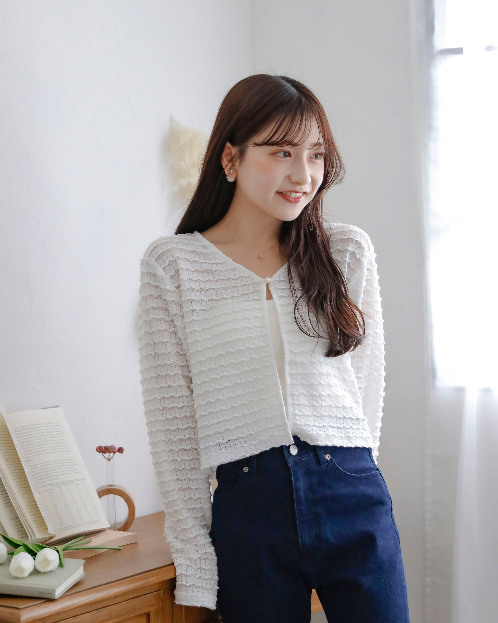 lace cardigan