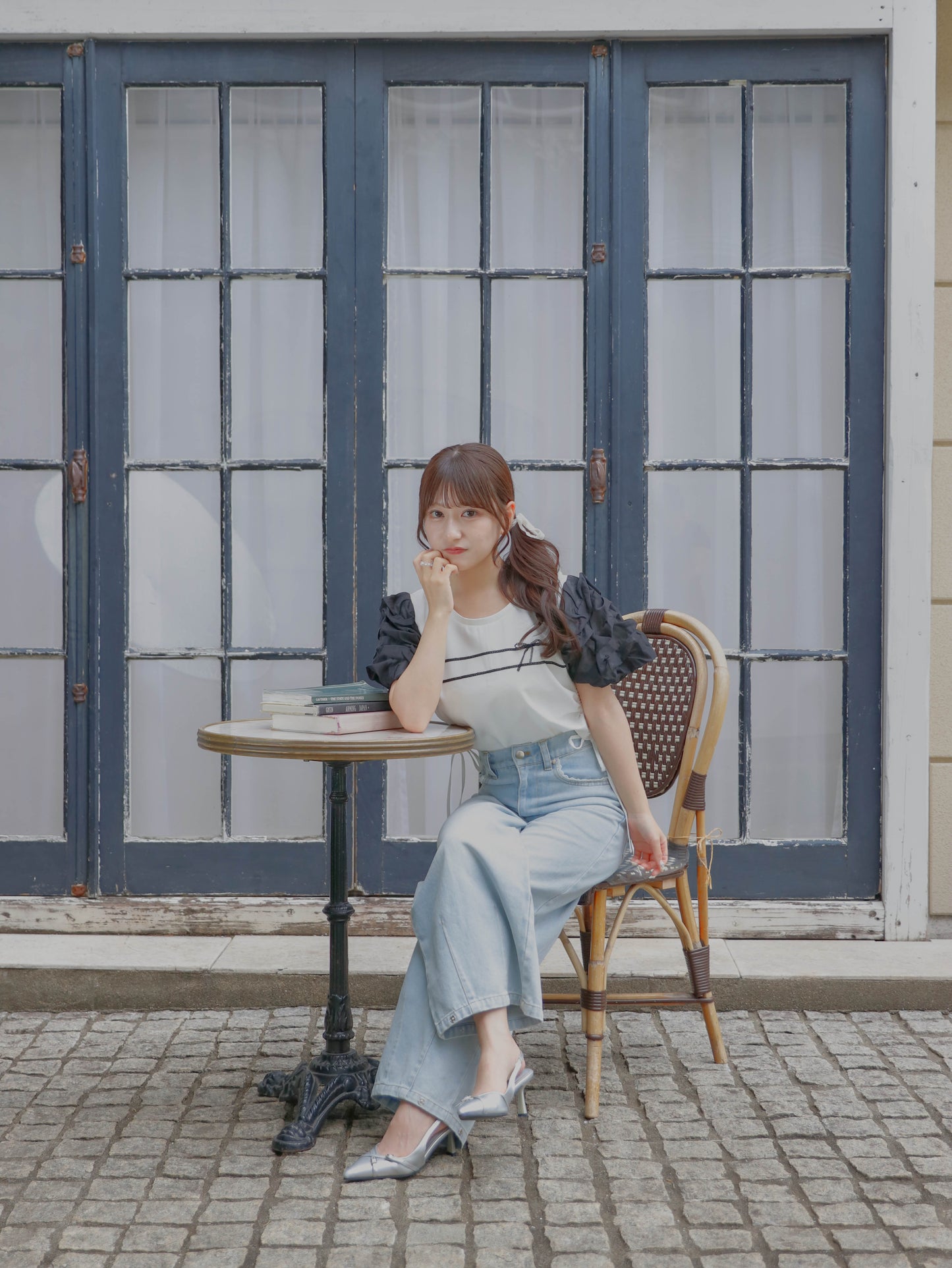 【6/17 20:00 発売】Volume sleeve drawstring tops