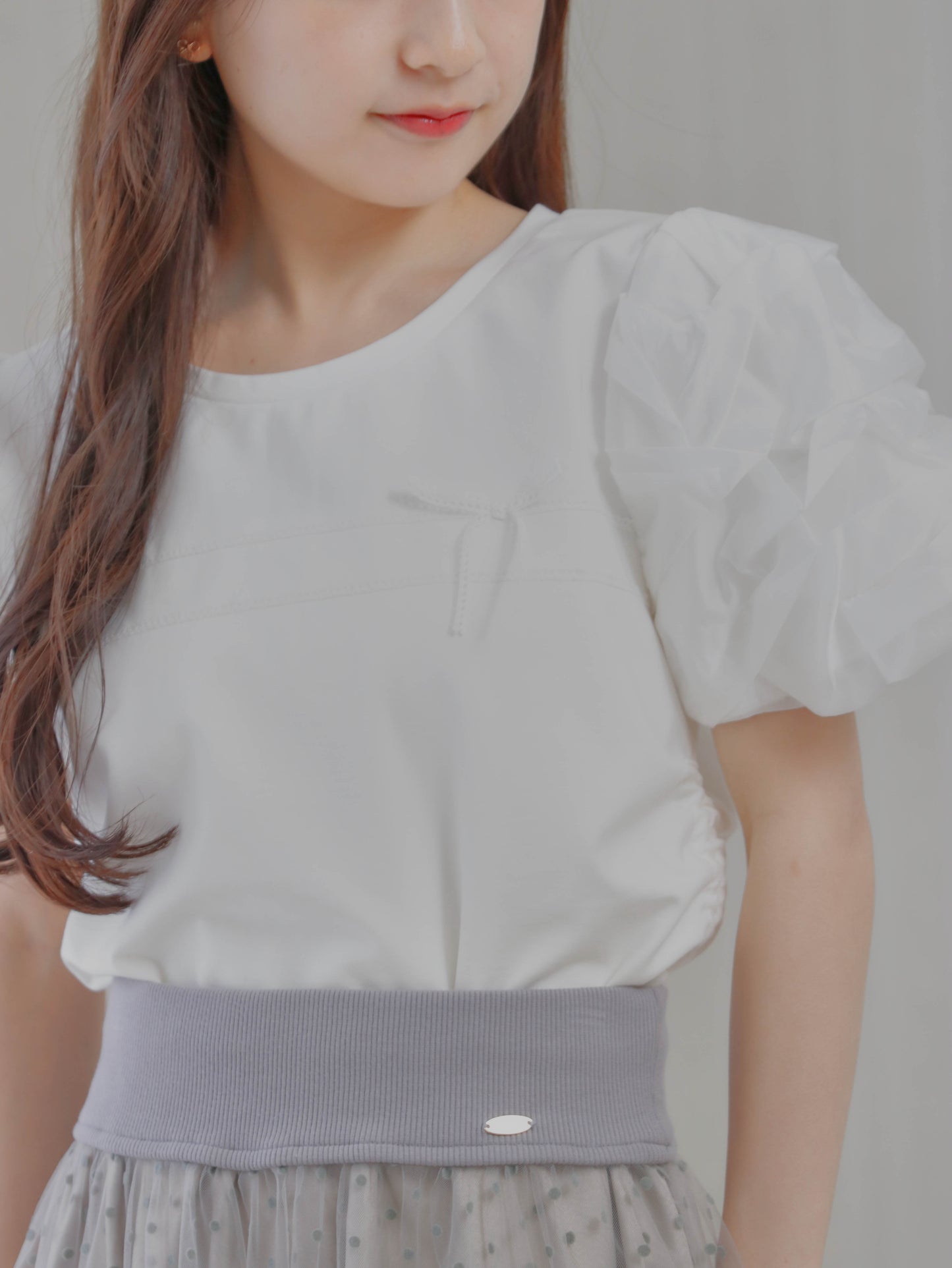 【6/17 20:00 発売】Volume sleeve drawstring tops