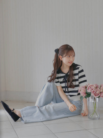 【6/17 20:00 発売】Boder sailor knit