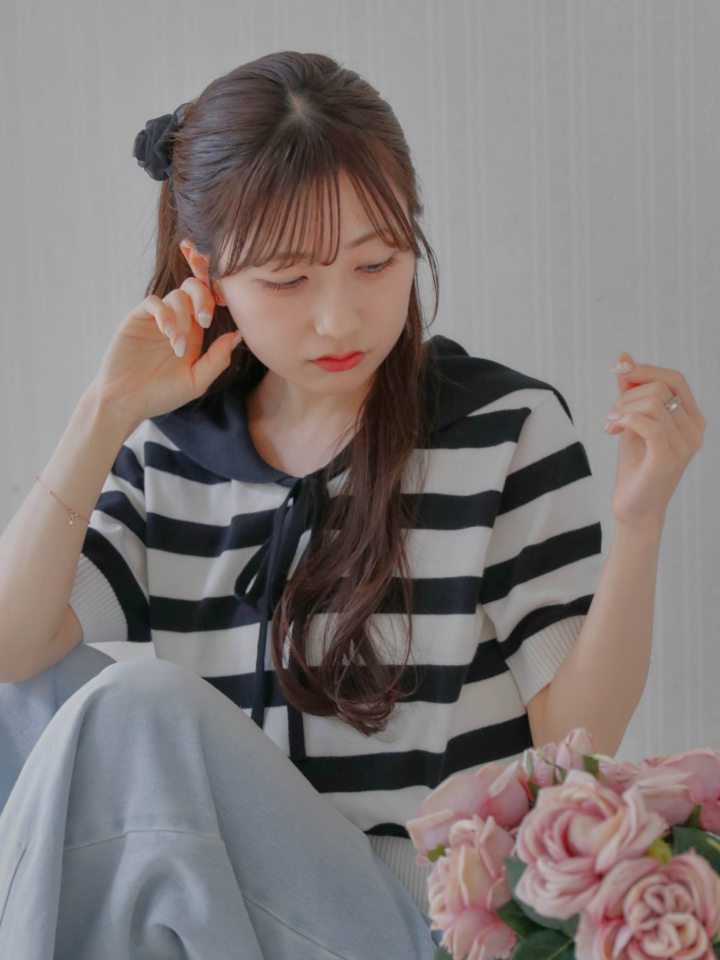 【6/17 20:00 発売】Boder sailor knit