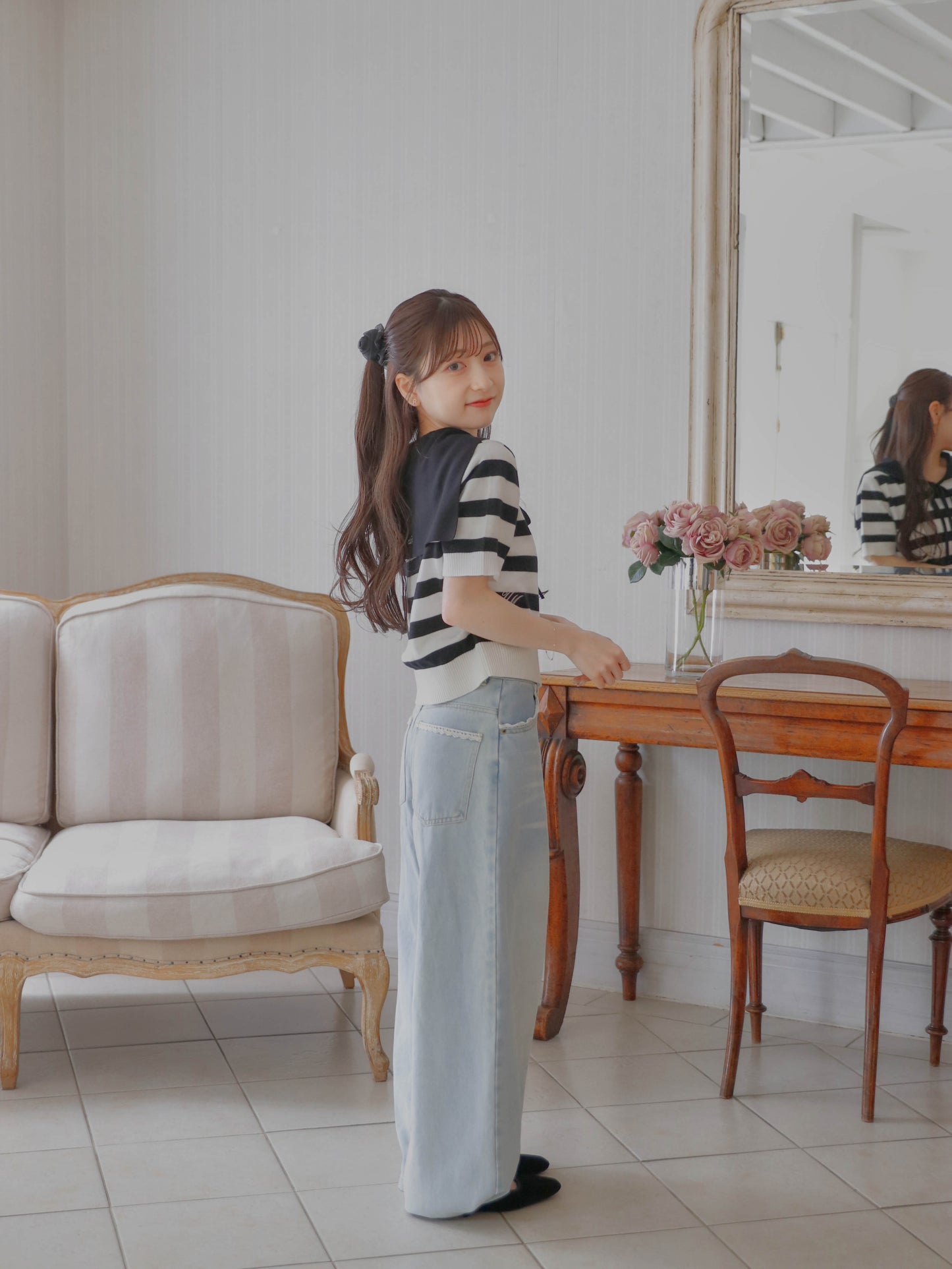 【6/17 20:00 発売】Boder sailor knit