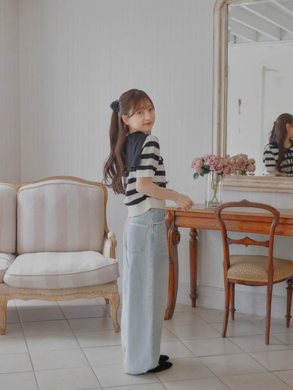 【6/17 20:00 発売】Boder sailor knit