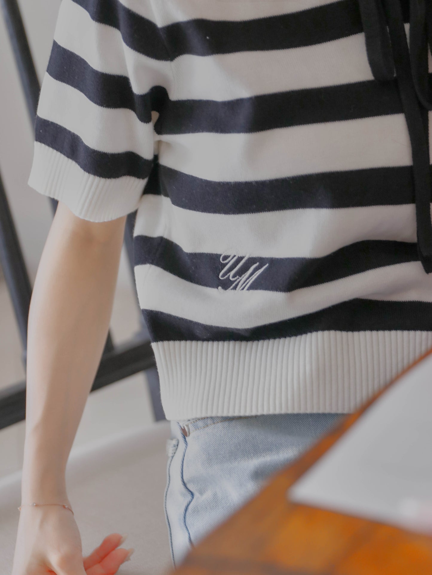 【6/17 20:00 発売】Boder sailor knit