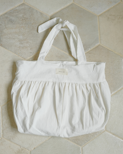 【Re Stock】gathered tote bag
