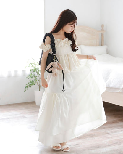 【restock】asimée tiered camisole onepiece