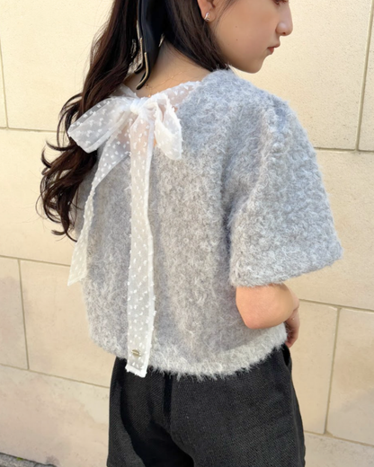 back ribbon knit