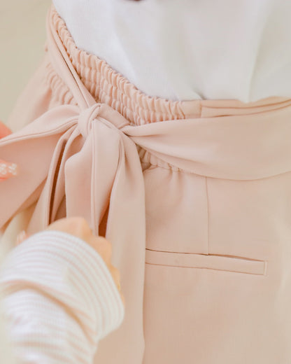 2way straight pants【milky white】