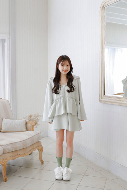 sweat flare skirt (setup対応)