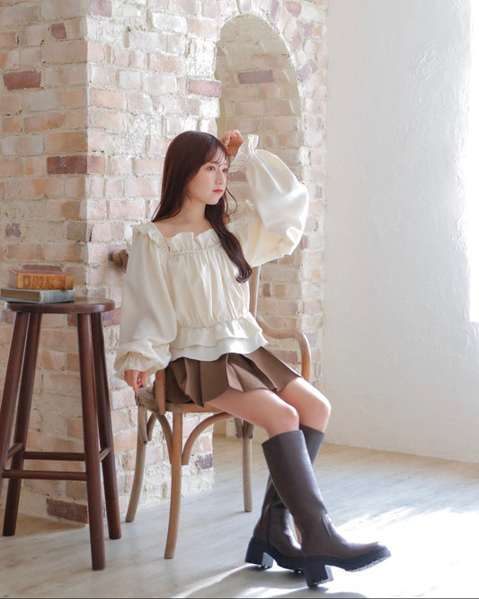 2way Shoulder Blouse