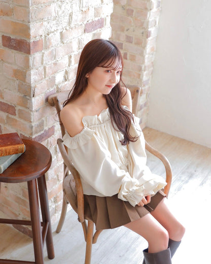 2way Shoulder Blouse