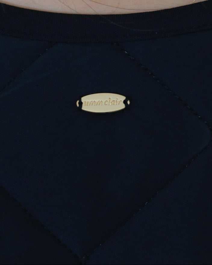 Ribbon quilting coat