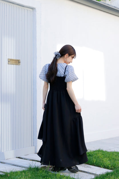【restock】asimée tiered camisole onepiece