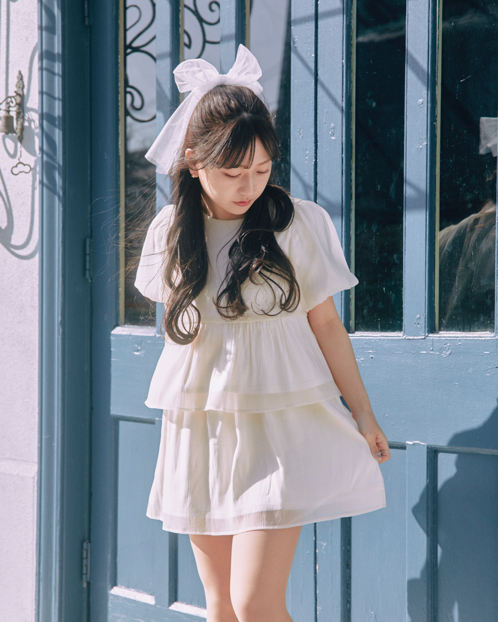peplum mini one piece set up
