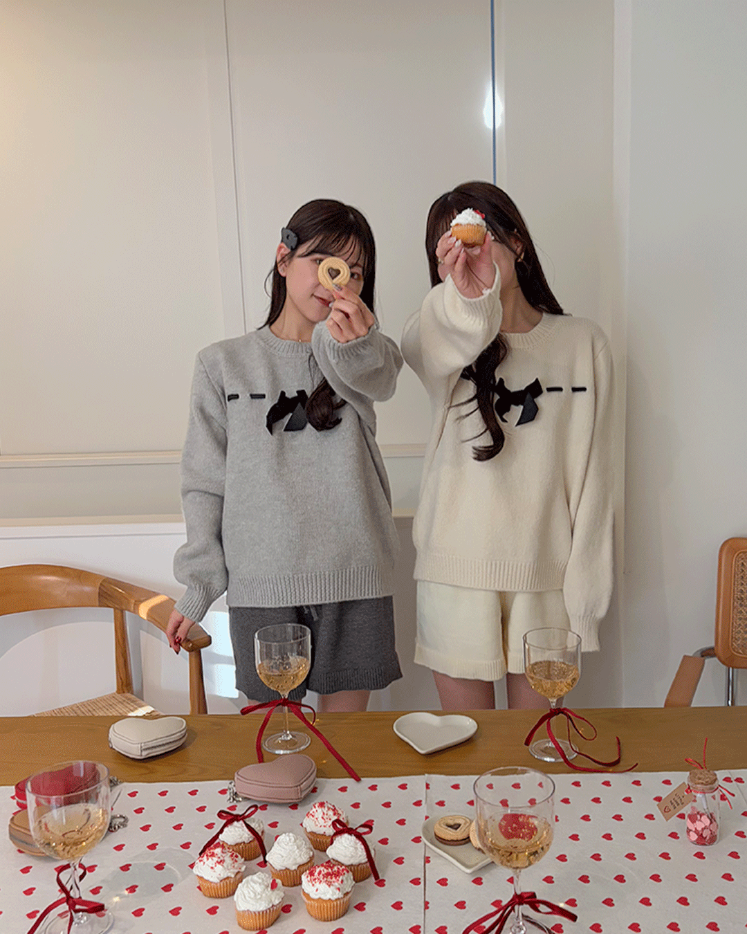 【Re Stock】Ribbon knit