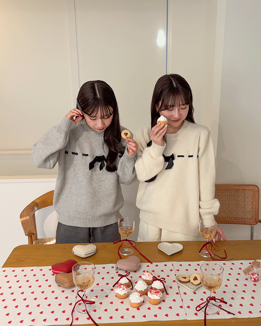 【Re Stock】Ribbon knit