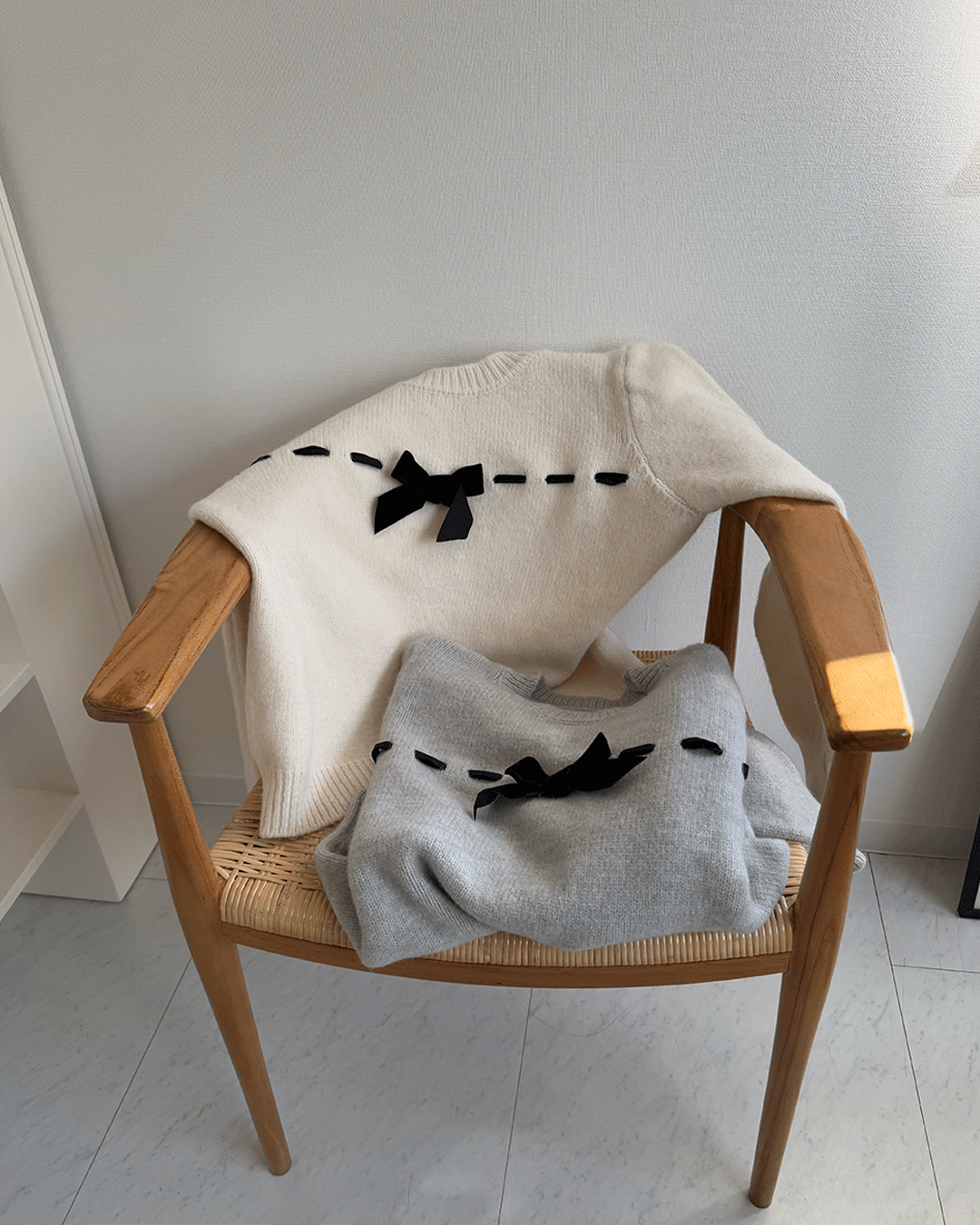 【Re Stock】Ribbon knit