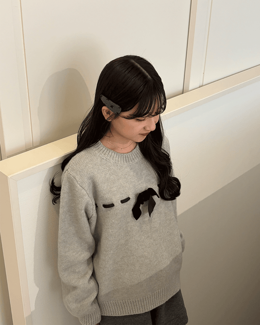 Heart ribbon hairpin