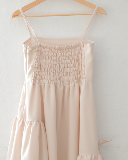 【restock】asimée tiered camisole onepiece