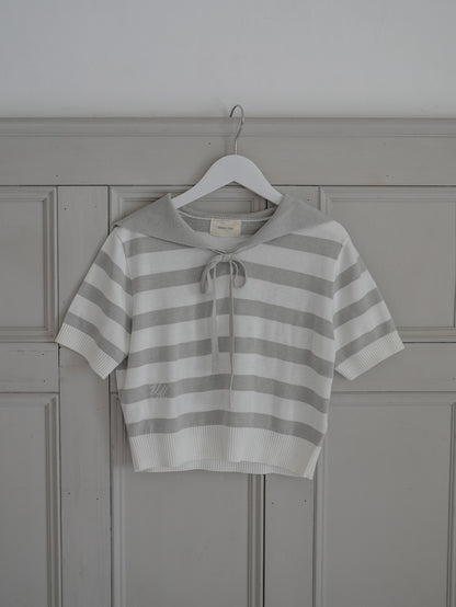 【6/17 20:00 発売】Boder sailor knit