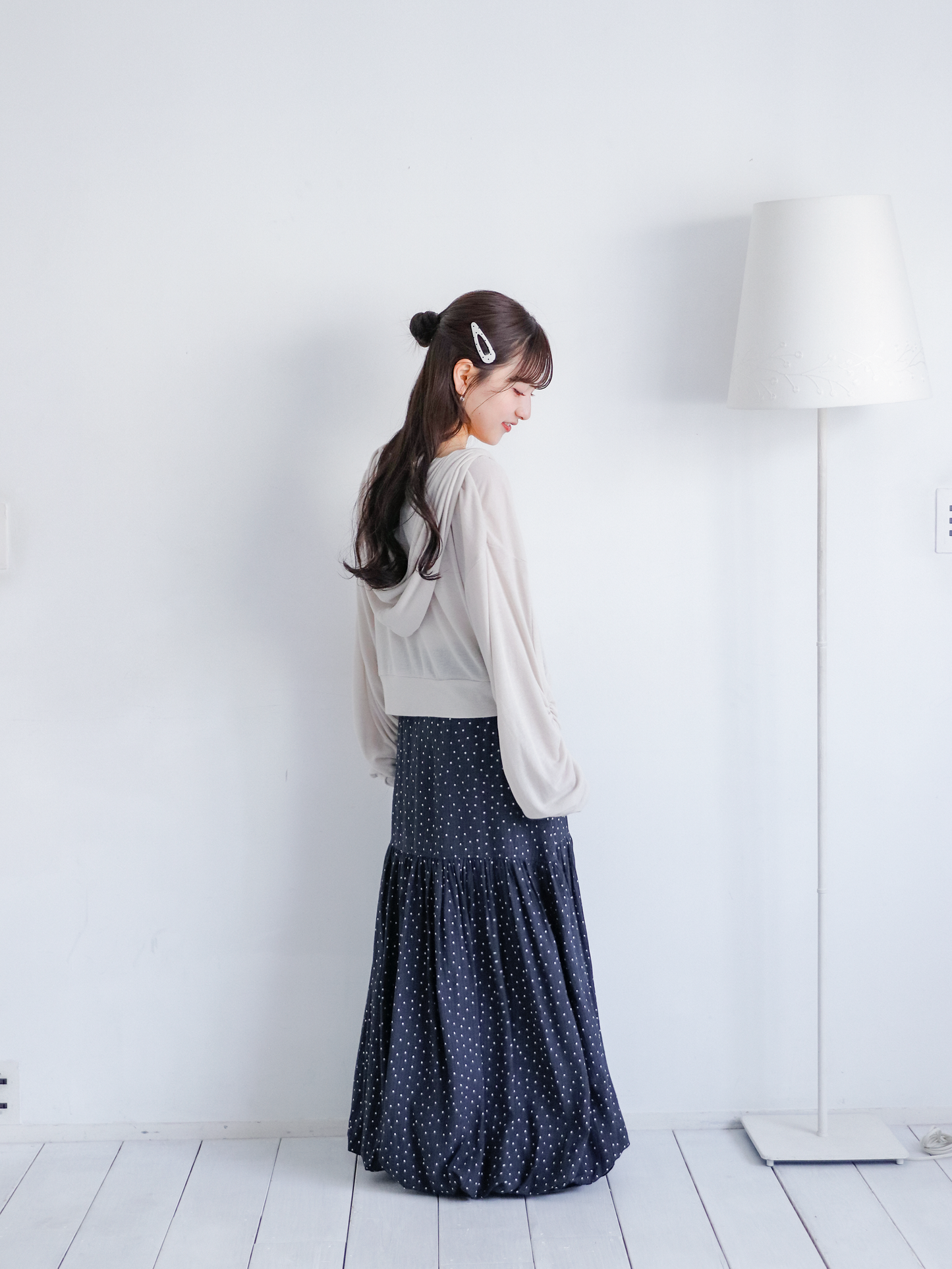【Re Stock】Chiffon Balloon Skirt