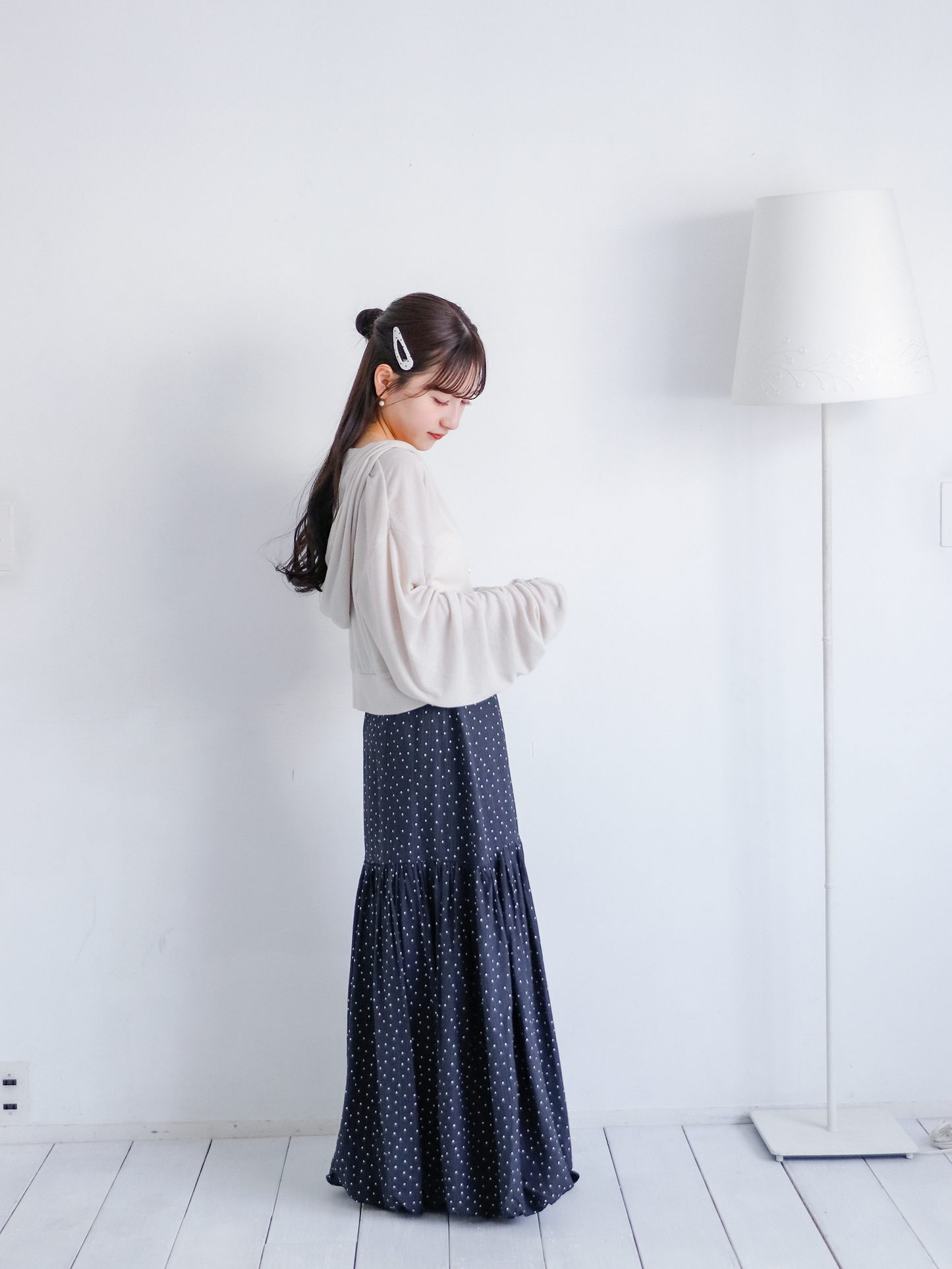 【Re Stock】Chiffon Balloon Skirt