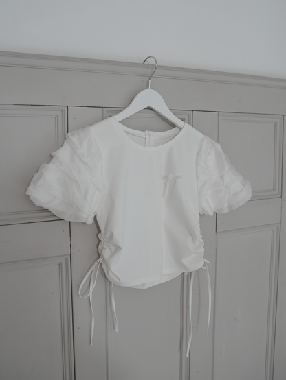【6/17 20:00 発売】Volume sleeve drawstring tops