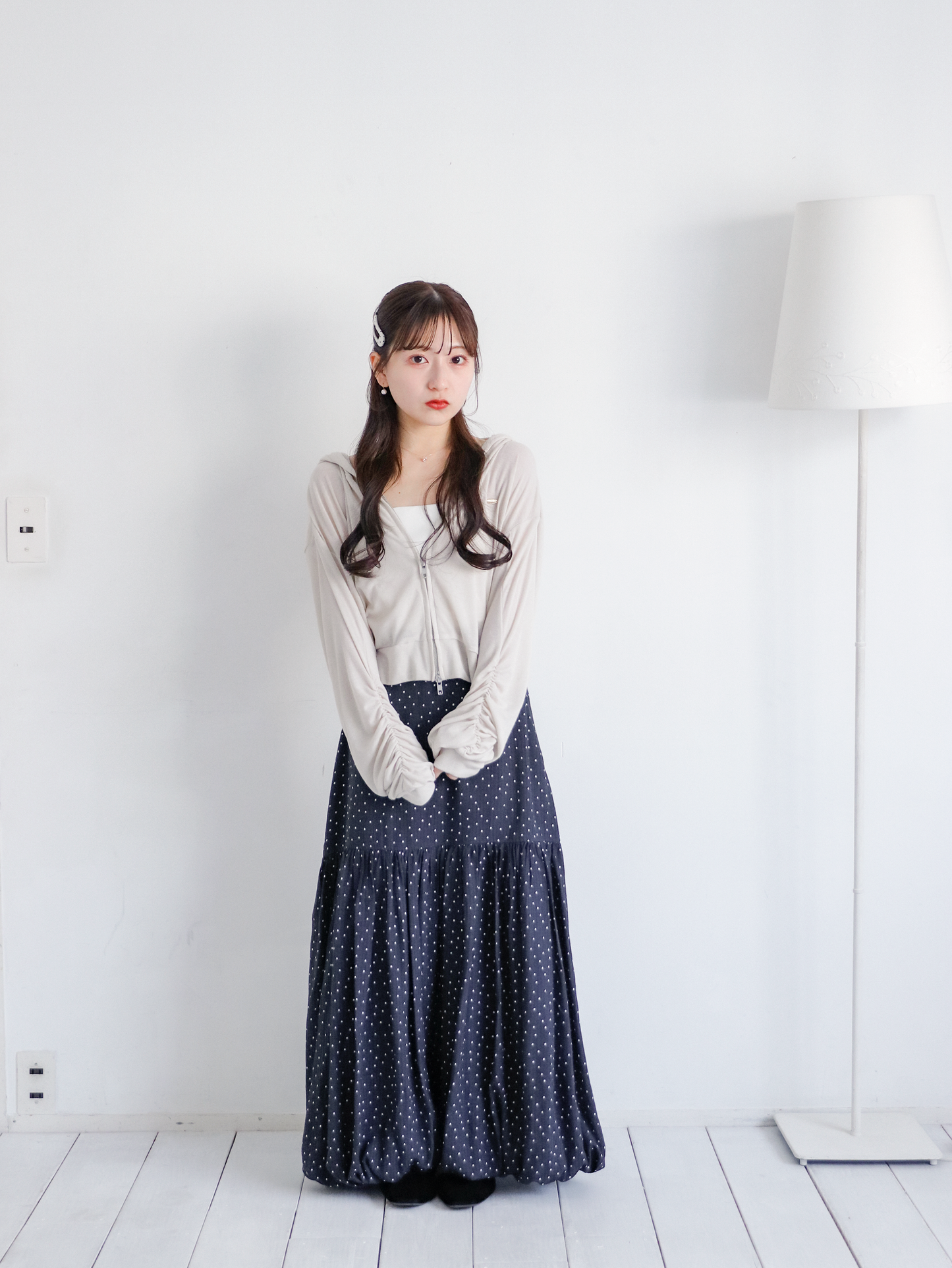 【Re Stock】Chiffon Balloon Skirt