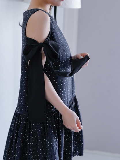 Shoulder Ribbon Balloon One-Piece