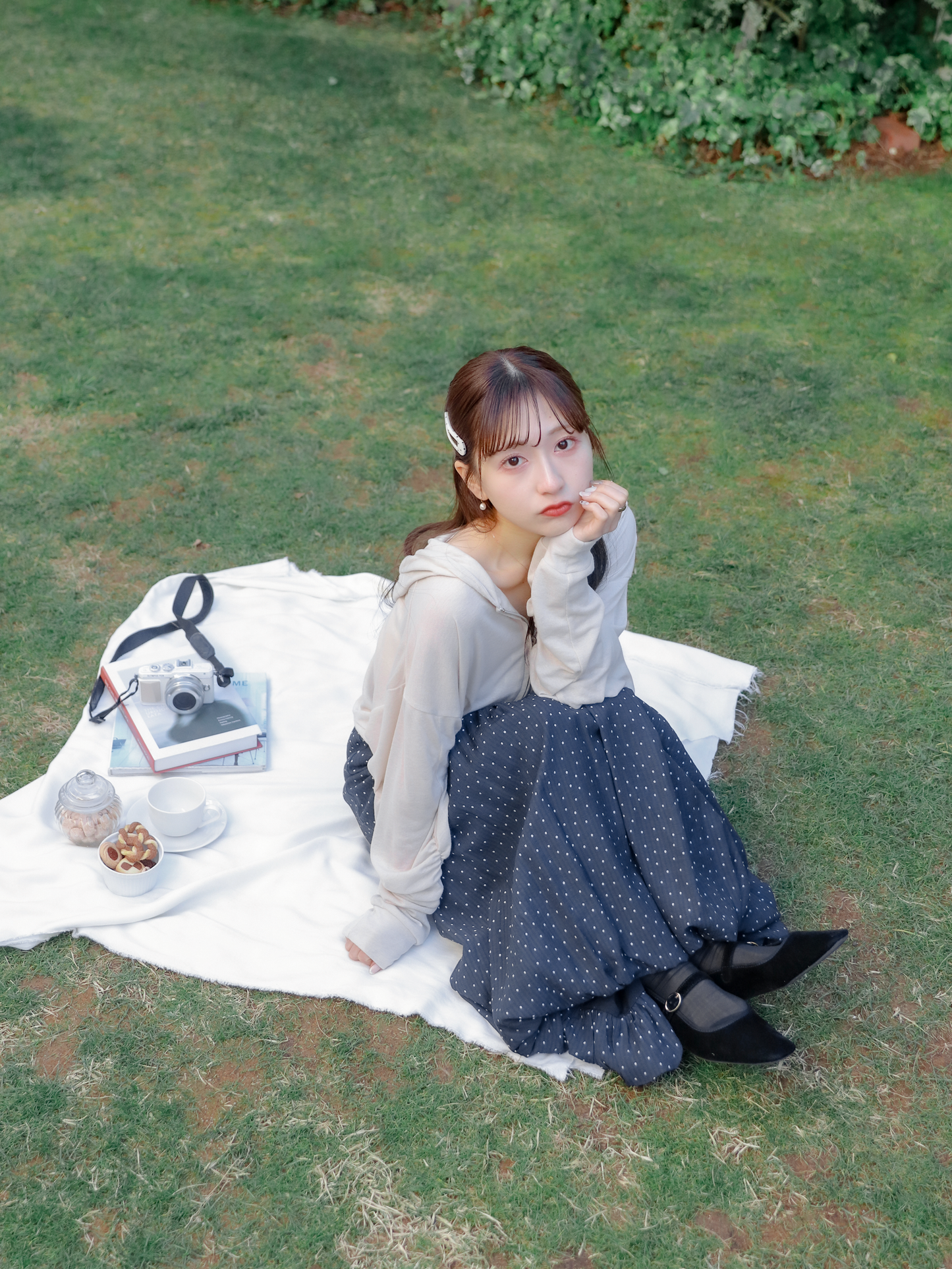 【Re Stock】Chiffon Balloon Skirt