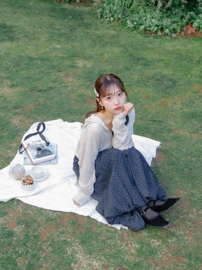 【Re Stock】Chiffon Balloon Skirt