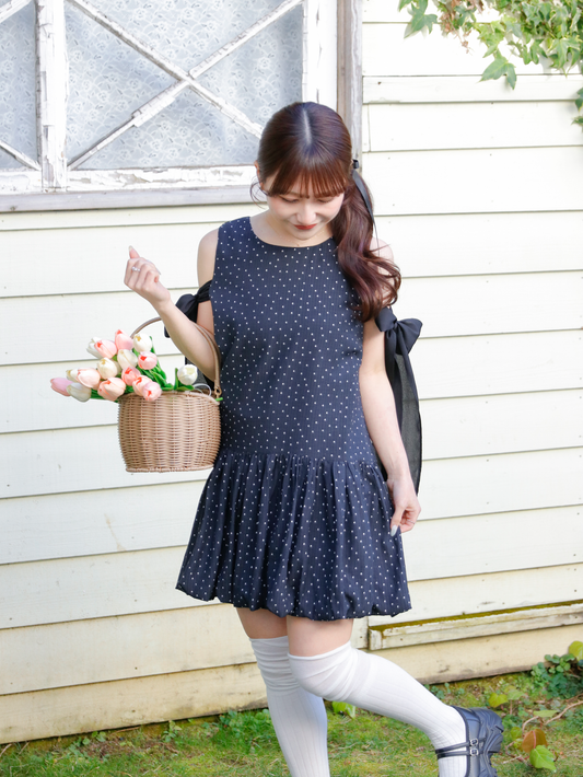 Shoulder Ribbon Balloon One-Piece