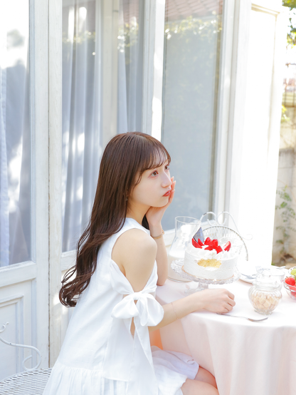 Shoulder Ribbon Balloon One-Piece