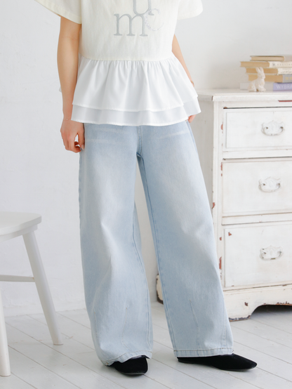 2Way Heart Rivet Denim