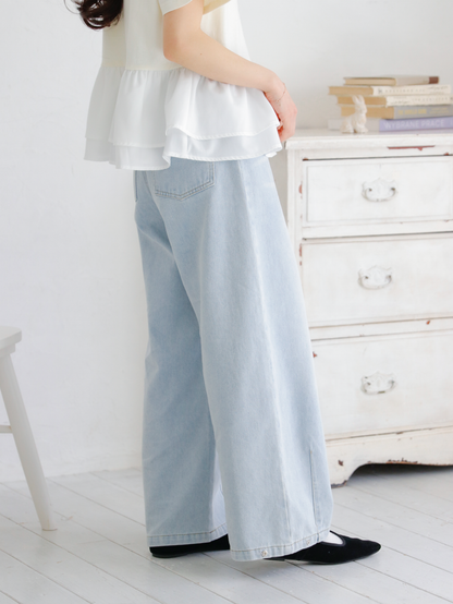 2Way Heart Rivet Denim