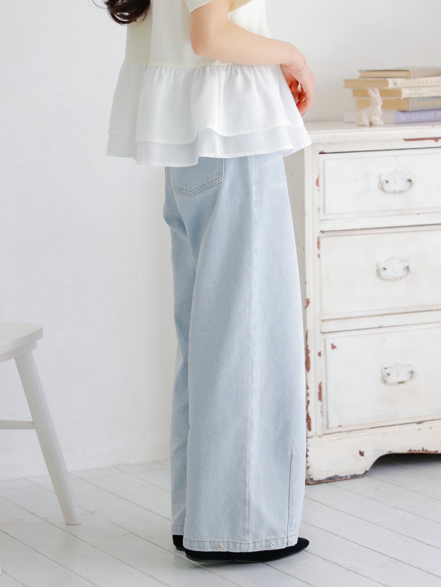 2Way Heart Rivet Denim