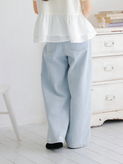 2Way Heart Rivet Denim