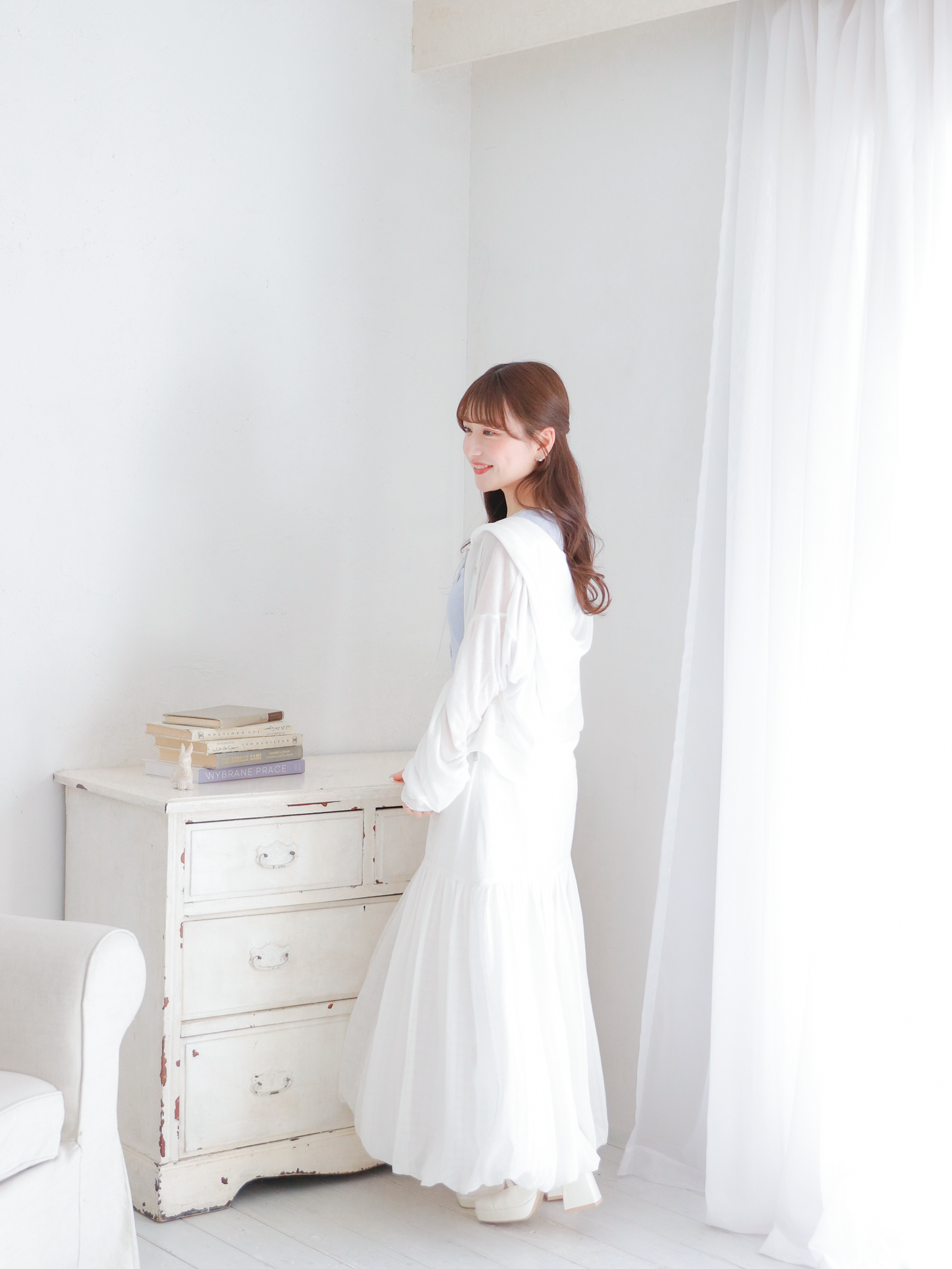【Re Stock】Chiffon Balloon Skirt