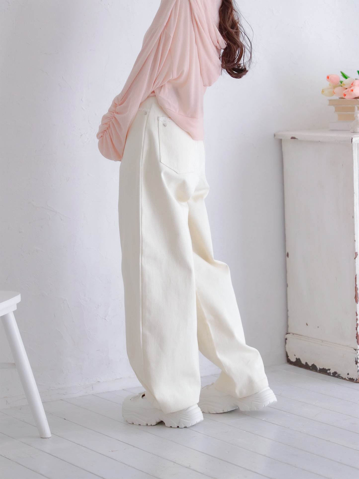 2Way Heart Rivet Denim