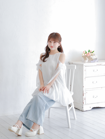 2Way Heart Rivet Denim