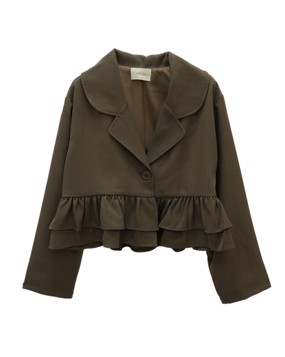【9/16発売】Frill short jacket