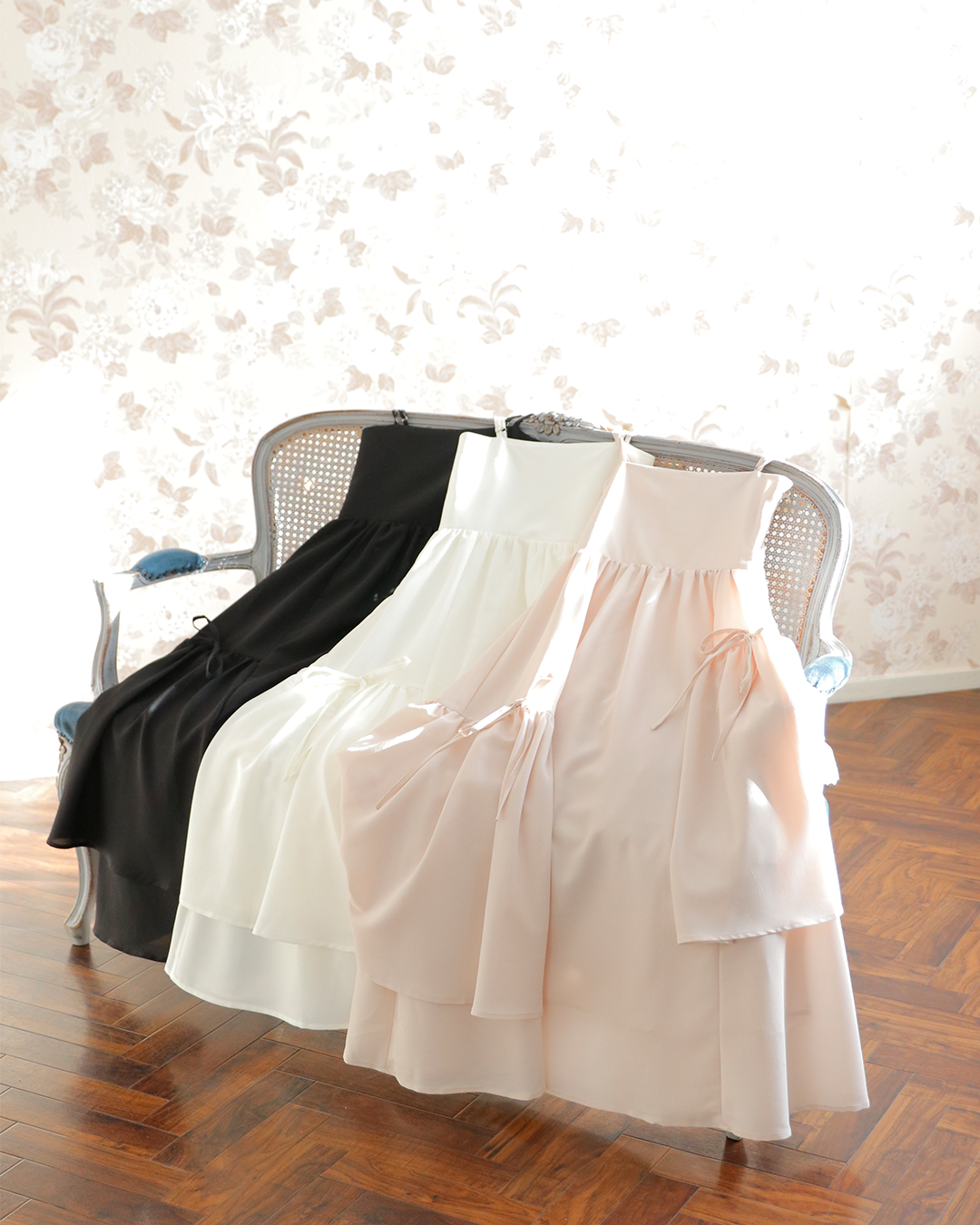 【restock】asimée tiered camisole onepiece